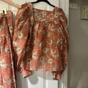 ULLA JOHNSON DORIS BLOUSE